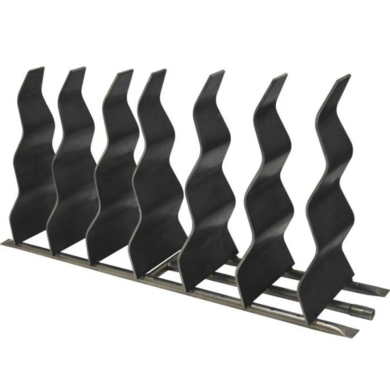 Black SteelFireplace Waves | The Outdoor Plus 1 Black SteelFireplace Waves | The Outdoor Plus