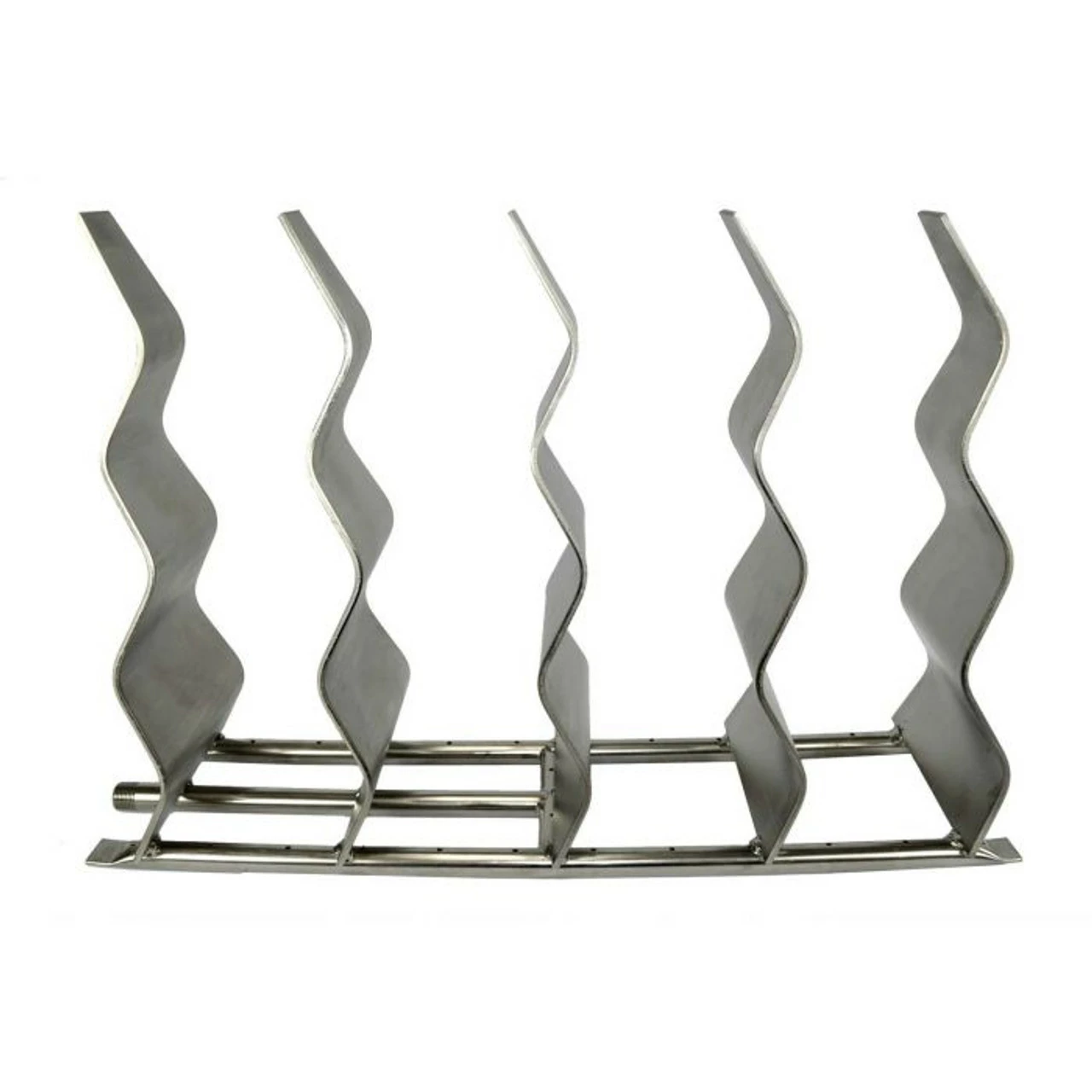 Stainless Steel Fireplace Waves | The Outdoor Plus 1 Stainless Steel Fireplace Waves | The Outdoor Plus