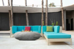 Pebble Concrete Fire Pit 56" X 38" -DIMPLEX Sales Store pe1 90646.1674252276