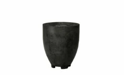 Pentola 1 Concrete Fire Bowl Urn 24" -DIMPLEX Sales Store pentola 1 ebony web resolution 900x542 72res 13278.1674077347