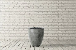 Pentola 1 Concrete Fire Bowl Urn 24"