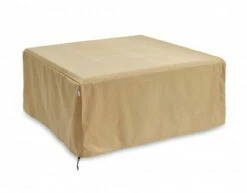 38" Rectangular Vinyl Fire Pit Table Cover - CVR2737 The Outdoor GreatRoom Company