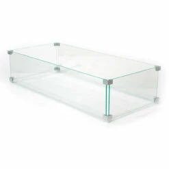 35" X 15" Rectangular Wind Guard | AMS Fireplace