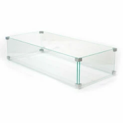 32" X 14" Rectangular Wind Guard | AMS Fireplace