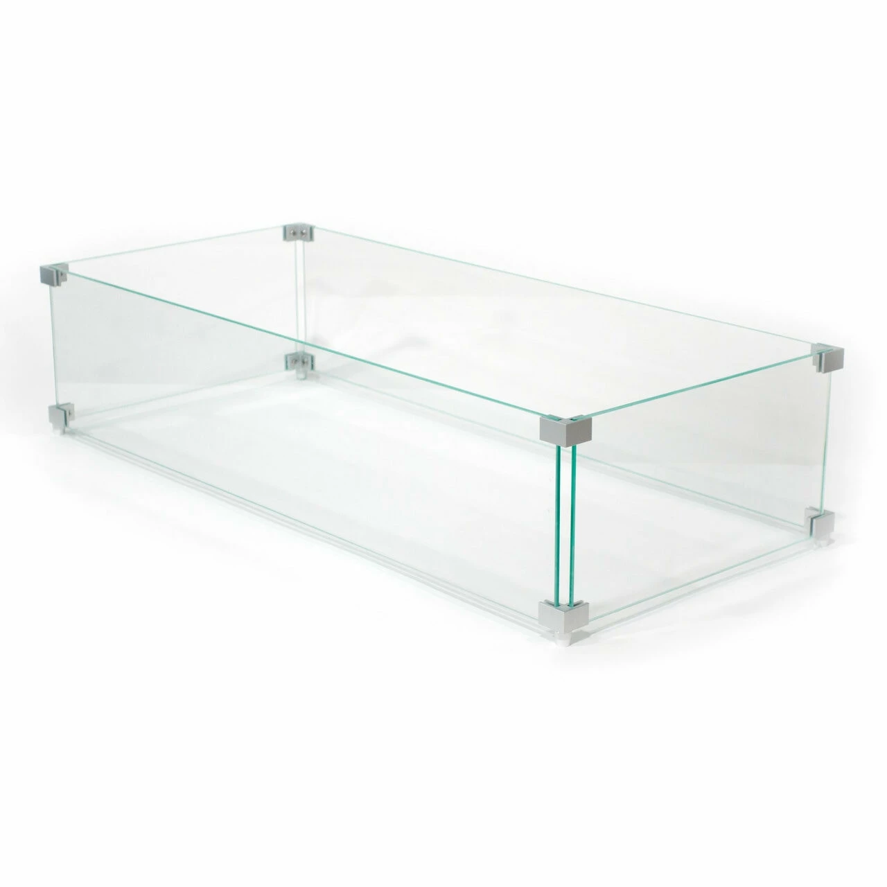 32" X 14" Rectangular Wind Guard | AMS Fireplace 1 32" X 14" Rectangular Wind Guard | AMS Fireplace