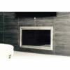Reflections Rectangular Fireplace Door - Aluminum
