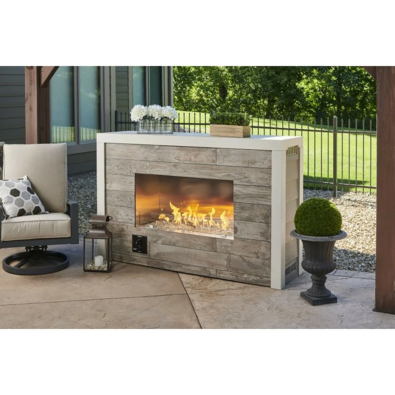 Linear Ready-to-Finish Single-Sided Gas Fireplace - The Outdoor GreatRoom Company 2 Linear Ready-to-Finish Single-Sided Gas Fireplace - The Outdoor GreatRoom Company - Image 2