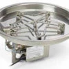 25" Round Bowl Pan Penta Burner Fire Pit Insert Hi/Lo – Electronic Ignition - HPC