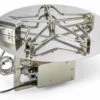 18" Flat Bowl Pan Penta Burner Fire Pit Insert – Electronic Ignition - HPC