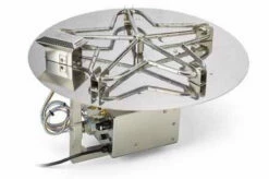 14" Flat Bowl Pan Fire Pit Insert Hi/Lo – Electronic Ignition - HPC