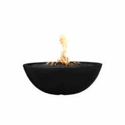 Sedona Concrete Fire Pit | The Outdoor Plus -DIMPLEX Sales Store sedona outdoor fire pit black 79943.1600237769