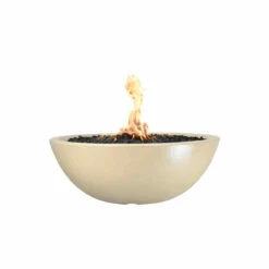 Sedona Concrete Fire Pit | The Outdoor Plus -DIMPLEX Sales Store sedona outdoor fire pit vanilla 29168.1600237769