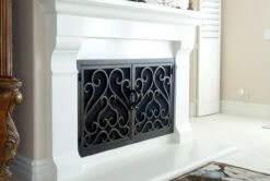 Sequoia Rectangular Fireplace Door - Wrought Iron -DIMPLEX Sales Store sequoia 3 category 98587.1581970435