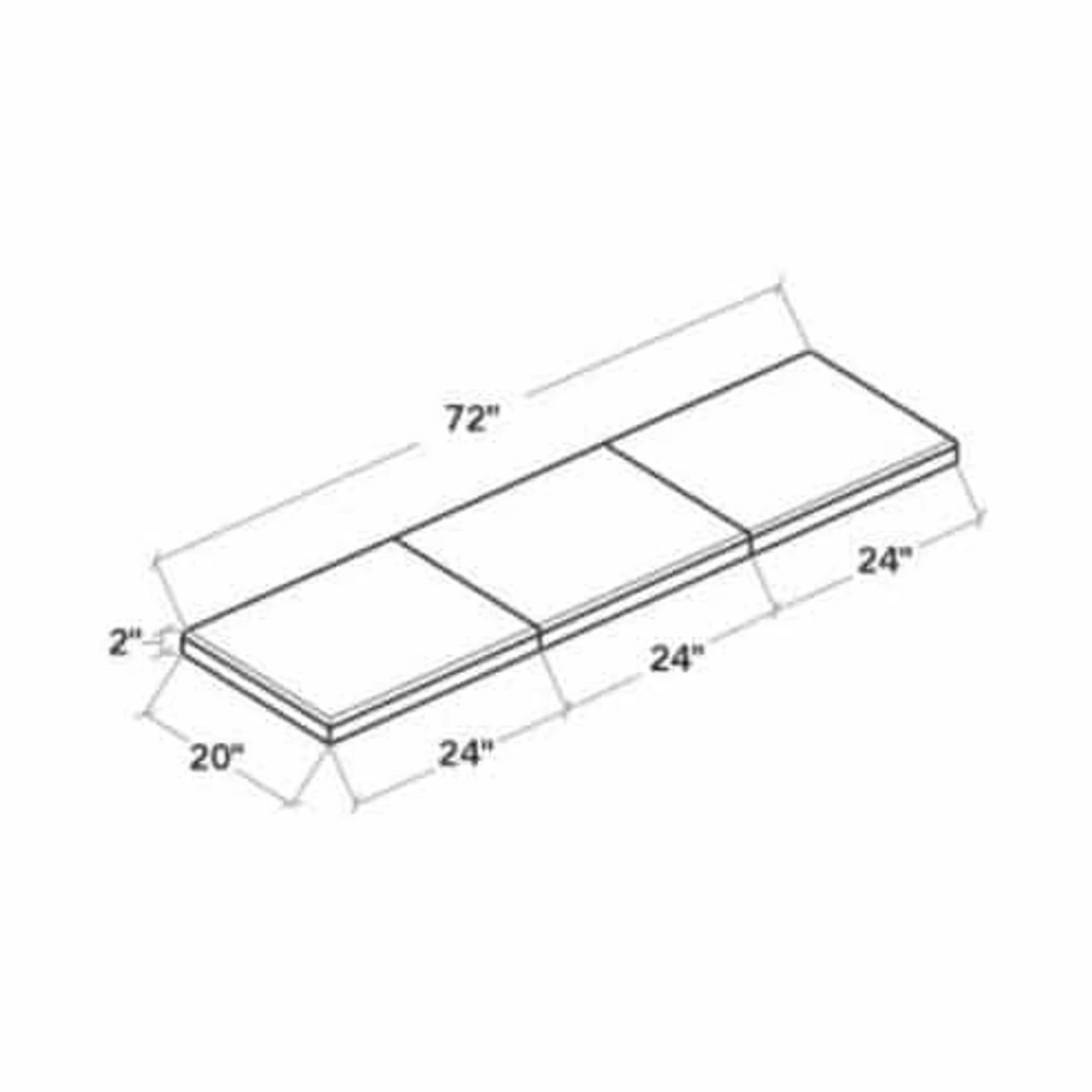 Hearthstones - Concrete Fireplace Hearth 3pc 2 Hearthstones - Concrete Fireplace Hearth 3pc - Image 2