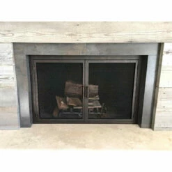 Sky Rectangular Fireplace Door - Wrought Iron -DIMPLEX Sales Store sky 24 fireplace door ams 00446.1579650626