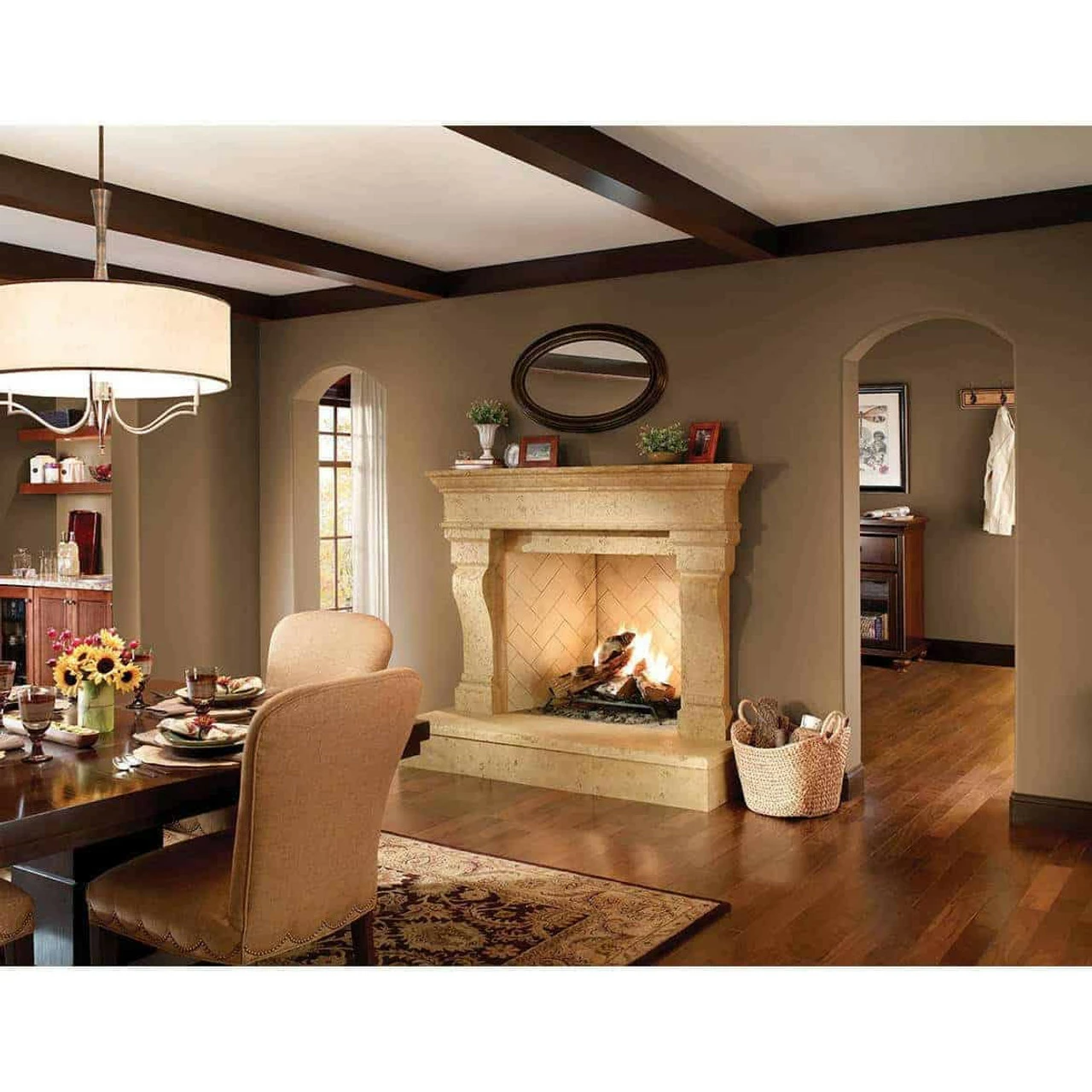 The Sofia - Concrete Fireplace Surround 2 The Sofia - Concrete Fireplace Surround - Image 2