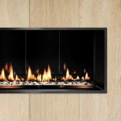 Satin Black Trim For Solas Forty8 Slim-Line Fireplace