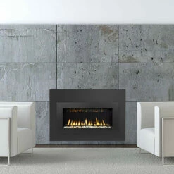 Satin Black Surround 38" X 26" For Solas Twenty6 FI