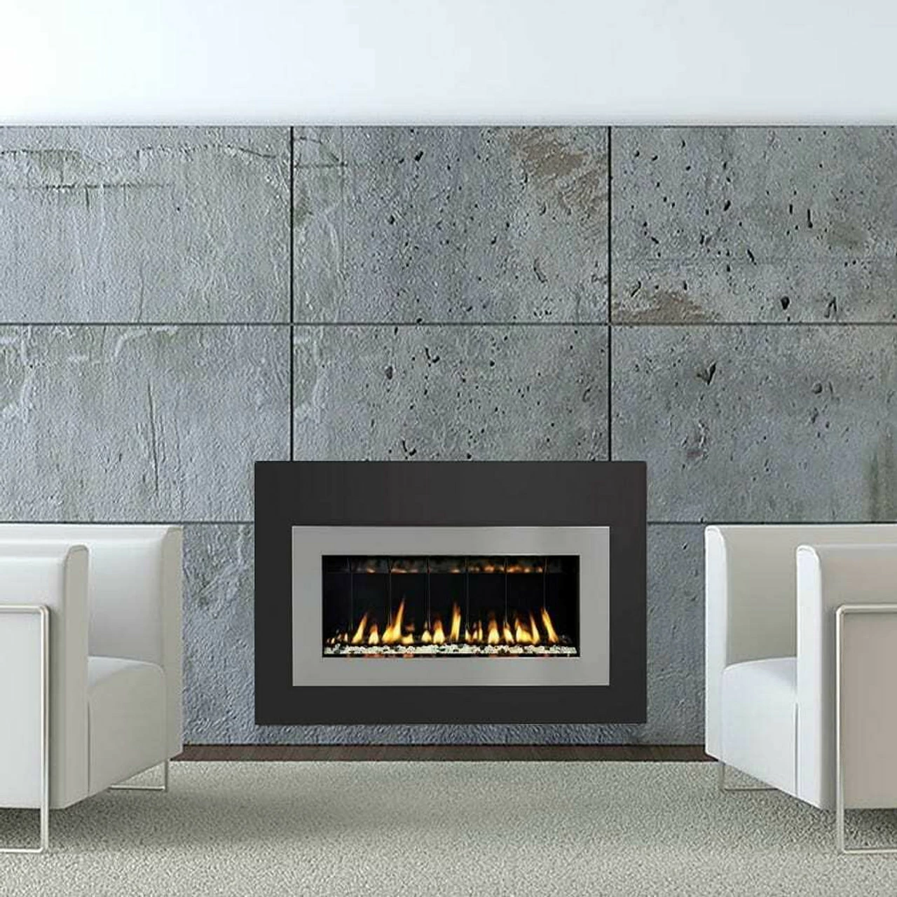 Satin Black And Steel Grey Surround 40" X 25" For Solas Twenty6 FI 1 Satin Black And Steel Grey Surround 40" X 25" For Solas Twenty6 FI