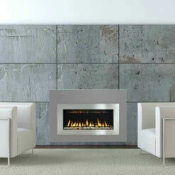 Steel Grey And Stainless Steel Surround 40" X 29" For Solas Twenty6 FI
