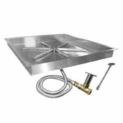 Square Drop-In MT Stainless Steel SRW Kits - Firegear