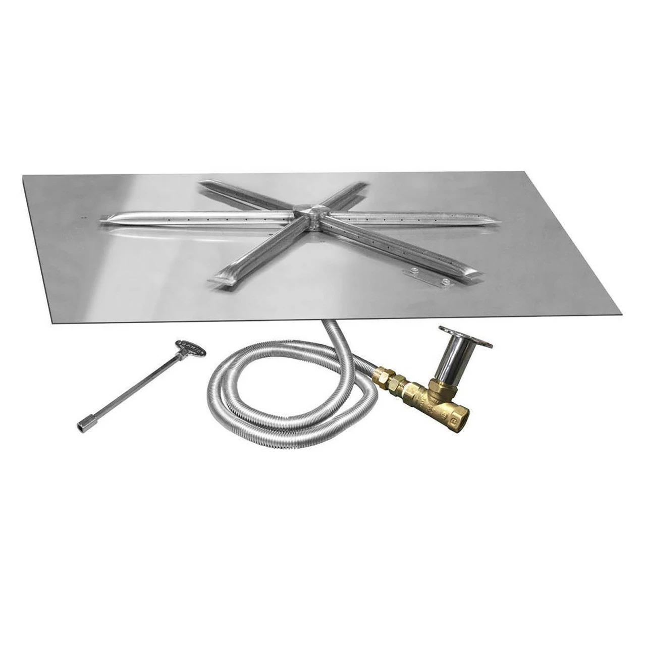Square Flat MT Stainless Steel SRW Kits - Firegear 1 Square Flat MT Stainless Steel SRW Kits - Firegear