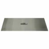 The Outdoor Plus 10" Wide Brushed Stainless Steel Rectangle Fire Pit Cover