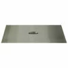 The Outdoor Plus 14" Wide Brushed Stainless Steel Rectangle Fire Pit Cover