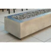 Stainless Steel Top Overlay For Linear Gas Fire Pit Tables - The Outdoor Greatroom Company