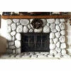 Stark Rectangular Fireplace Door - Wrought Iron