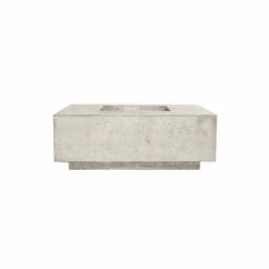 Tavola 3 Square Concrete Fire Pit 48" X 48" -DIMPLEX Sales Store tavola 3 fire table natural color web 08422.1673909936