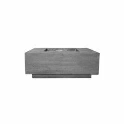 Tavola 3 Square Concrete Fire Pit 48" X 48" -DIMPLEX Sales Store tavola 3 fire table pewter color web 14915.1673909936