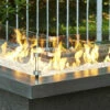 Outdoor GreatRoom Glass Guard For The Pointe Fire Pit Table - GLASS GUARD-1242-L