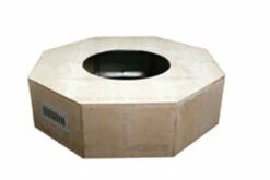 HPC Octagon 54 Inch Unfinished Fire Pit Enclosures