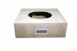 HPC Square 45 Inch Unfinished Fire Pit Enclosures
