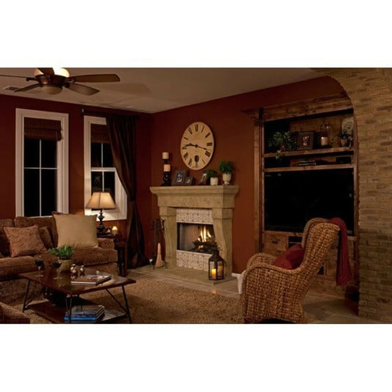 The Valentina - Concrete Fireplace Surround 1 The Valentina - Concrete Fireplace Surround