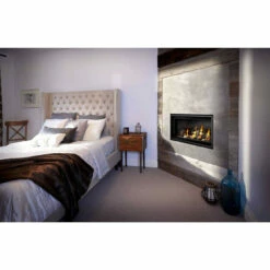 Vector 38" Single-Sided Linear Gas Fireplace - Napoleon -DIMPLEX Sales Store vector lv38 linear fireplace bedroom web 61395.1638277210