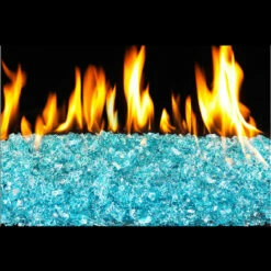 Assembled Glass 30" Pan Burner With Safety Valve | Natural Gas